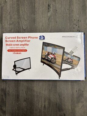 Watch TV/Videos from your phone with a Curved Screen Phone Amplifier 16" NEW